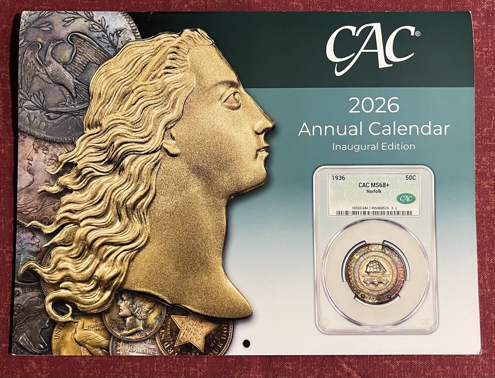 2026 CAC COIN CALENDAR