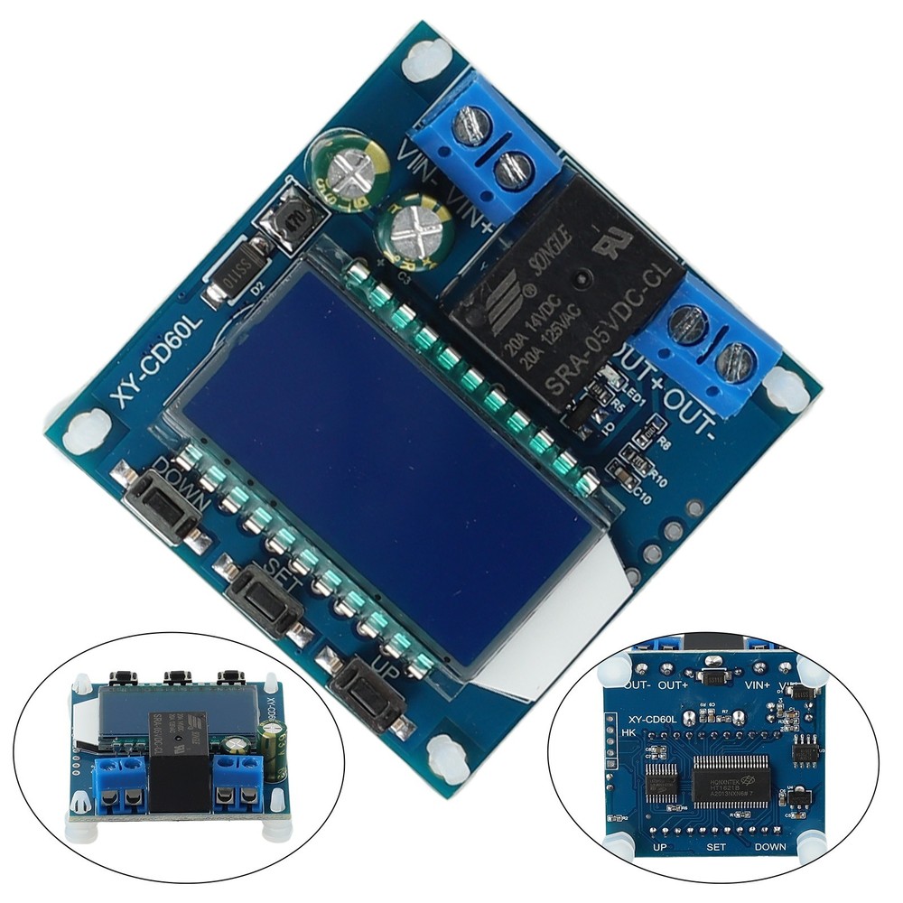Control Module LCD Screen Prolong Battery Life Protects The Load Control