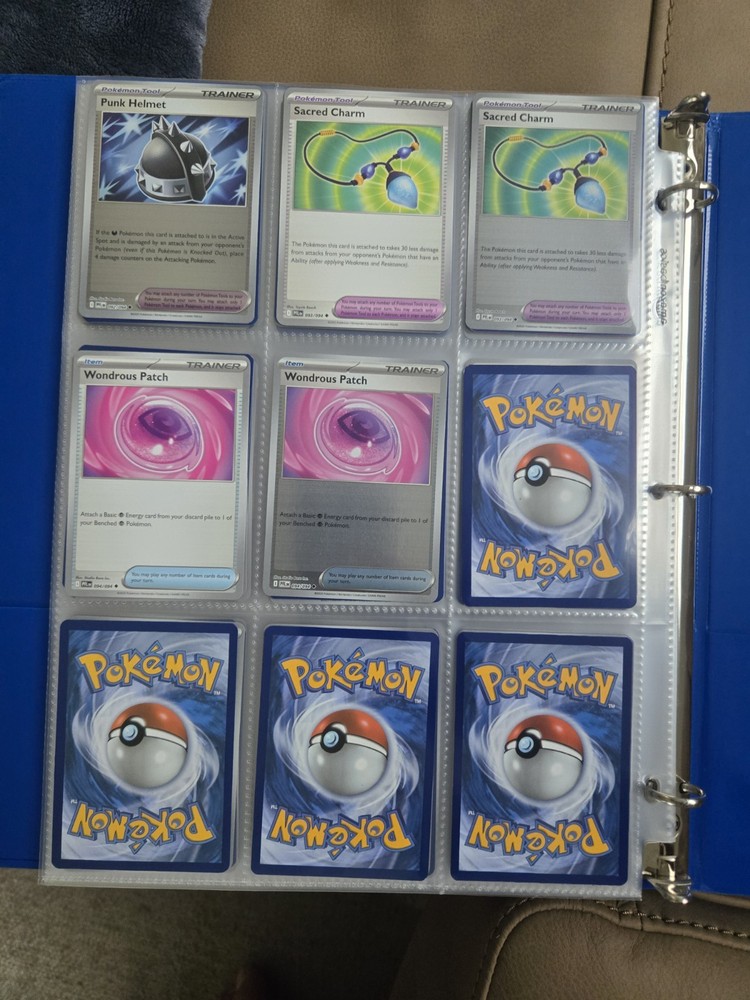 Phantasmal Flames 95% Complete Master Base Set. C/H/R/Ex/Trainers. Binder