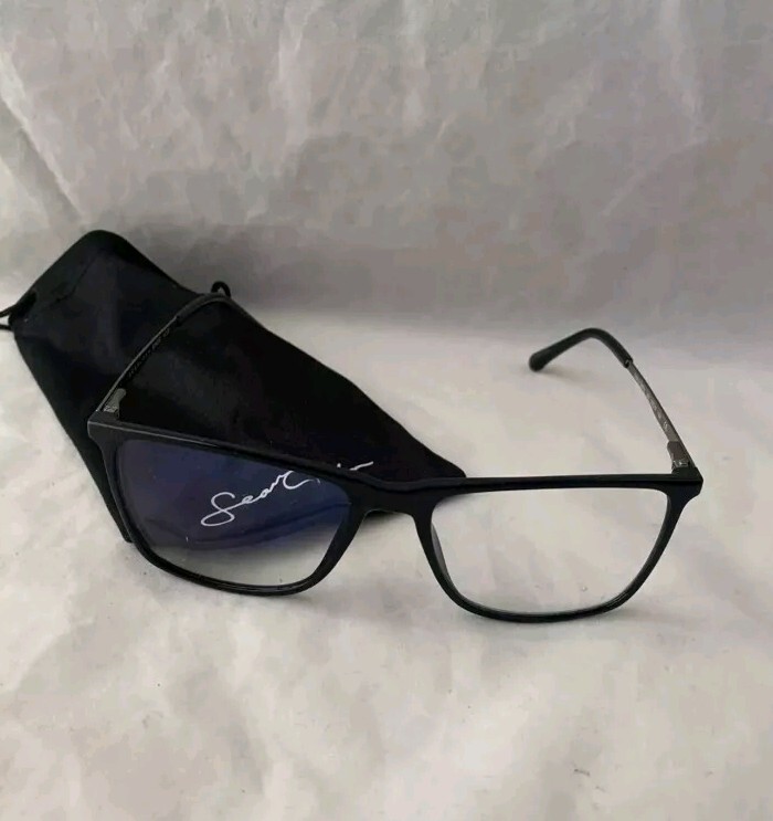 Sean John Blue Light Blocking Glasses, Style Kings, Black