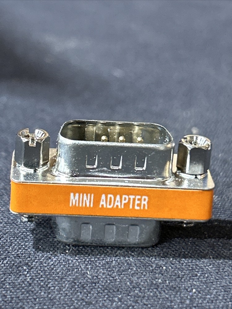 NULL Modem 9 Pin Mini Adapter 3 Pack (C9E)