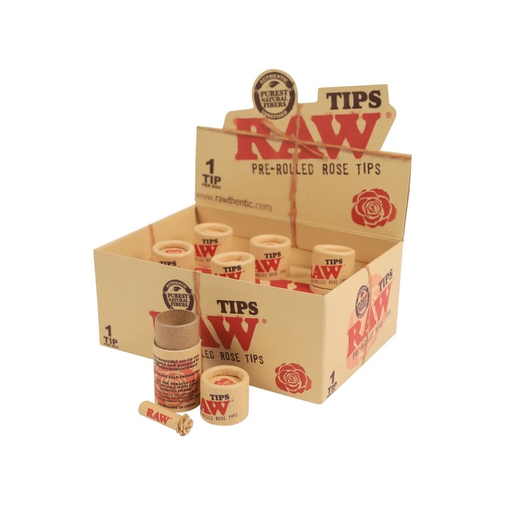 RAW Pre-Rolled Rose Tips