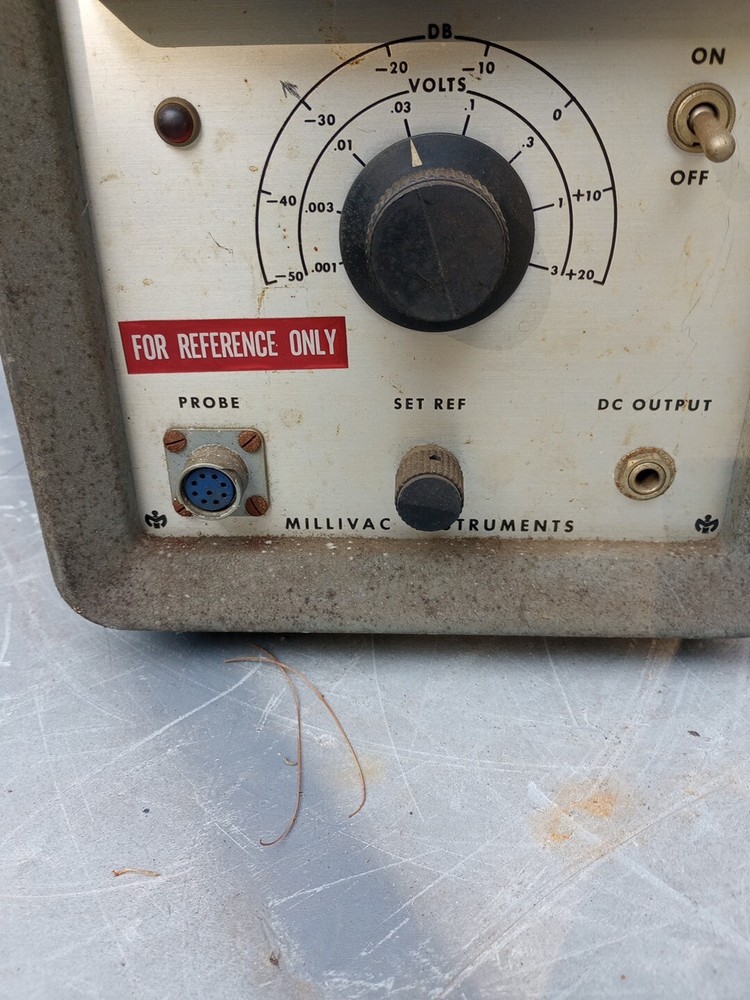 Millivac Mv-28b Micro voltmeter