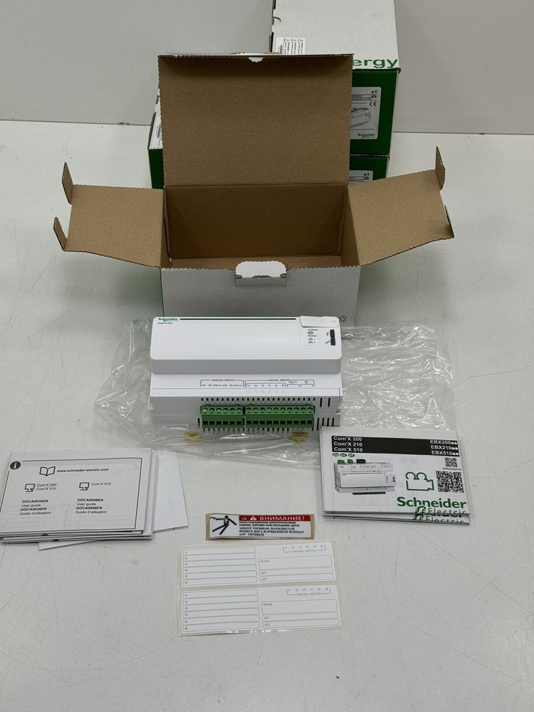 SCHNEIDER EBX510 SERVER FOR ENERGY MANAGEMENT Com'× 510