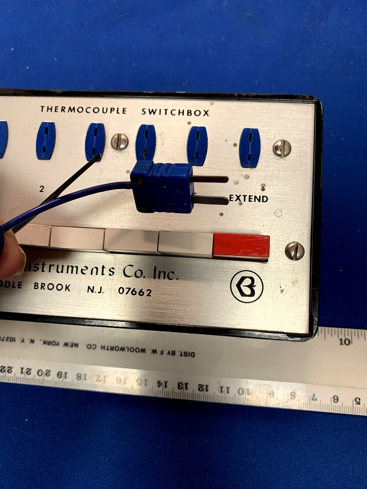 BAILEY INSTRUMENTS CO INC THERMOCOUPLE SWITCHBOX (T)
