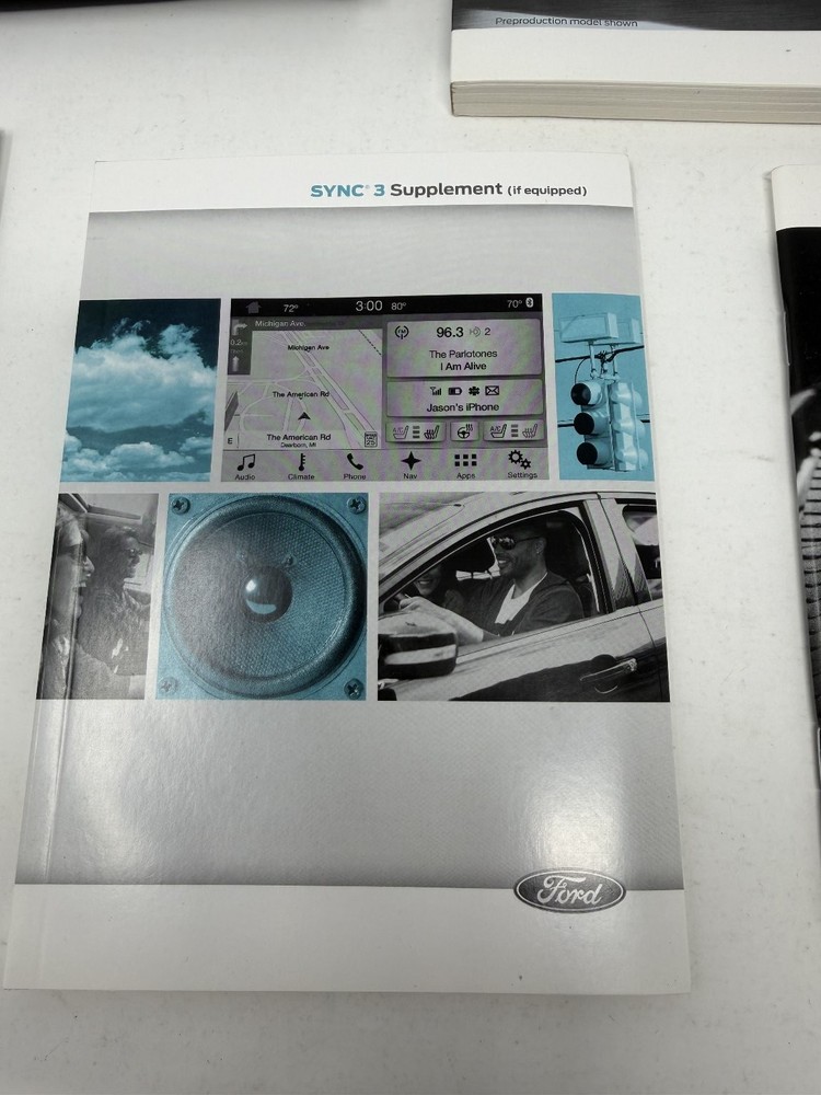 2016 Ford Focus Owners Manual OEM Complete Set