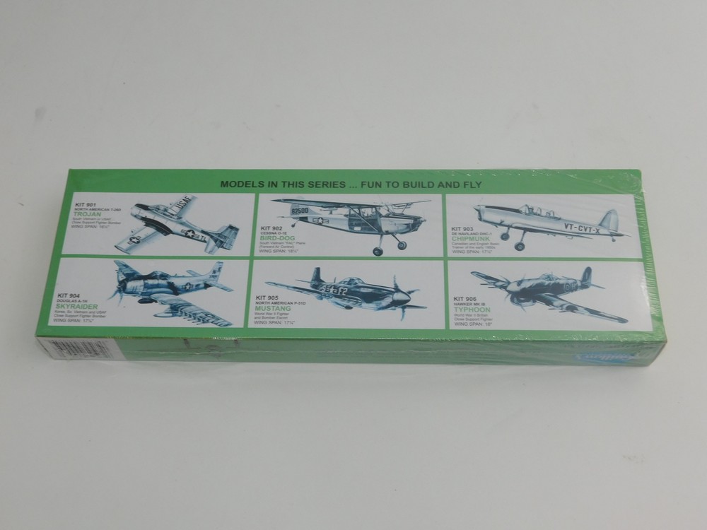 Model Kit Guillow's P-51D Mustang Rubber Powered Flying Model Kit