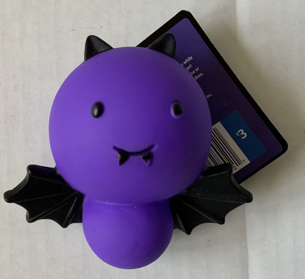 Pet Squeaker Toy Bat