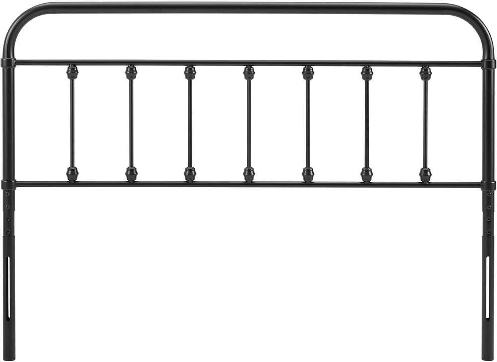Twin Headboard Metal Black