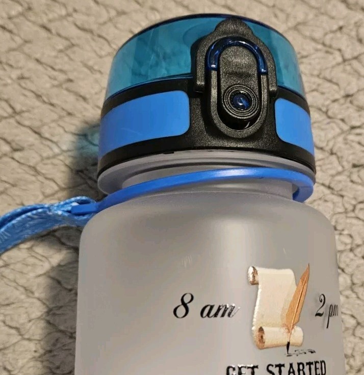Hydro Tracking Bottle Writing Themed 32oz