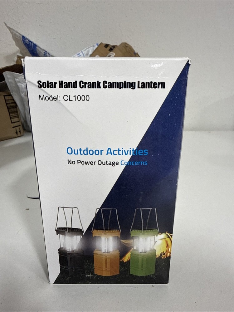 Solar Hand Crank Camping Lantern
