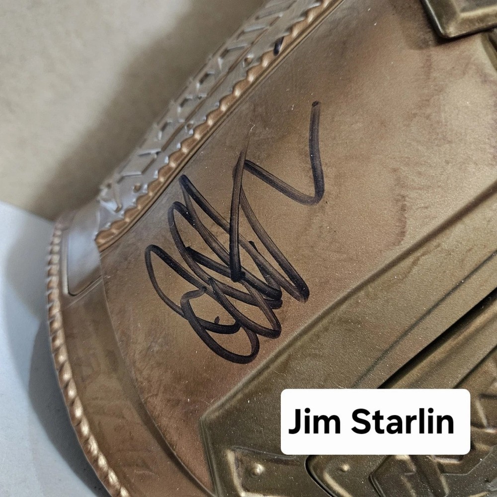 AVENGERS INFINITY GAUNTLET SIGNED 2X BY STARLIN & LIM HASBRO LEGENDS AUTOGRAPHED