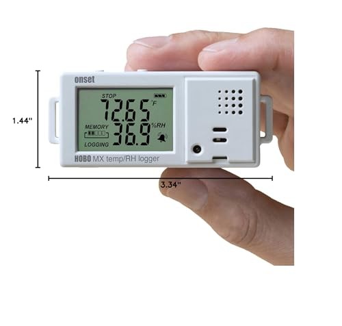 Temperature Relative Humidity Data Logger HOBO by Onset MX1101