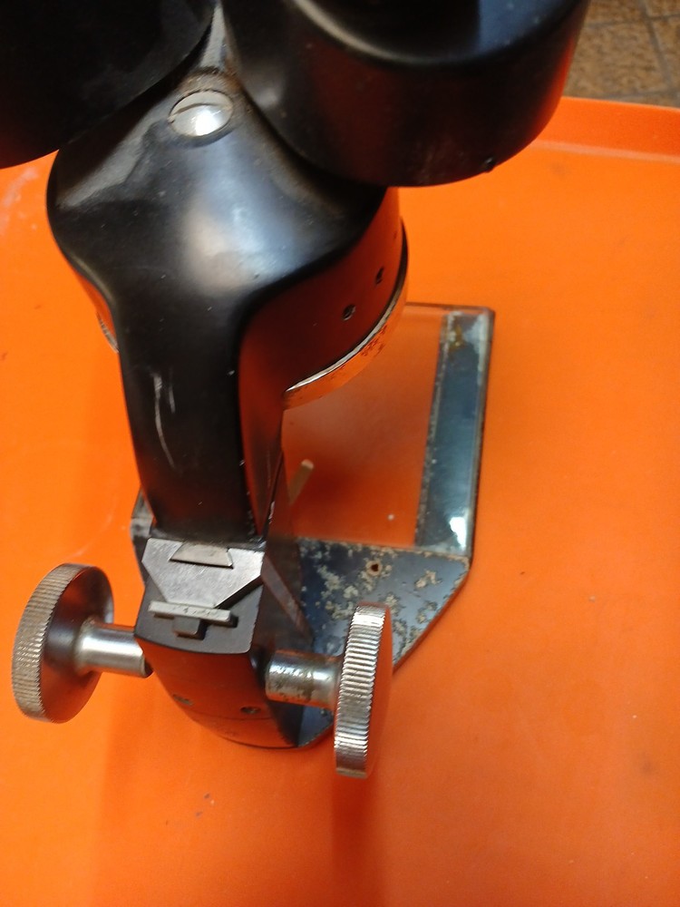 Vintage Spencer Microscope - Binocular. W/ Cabinet