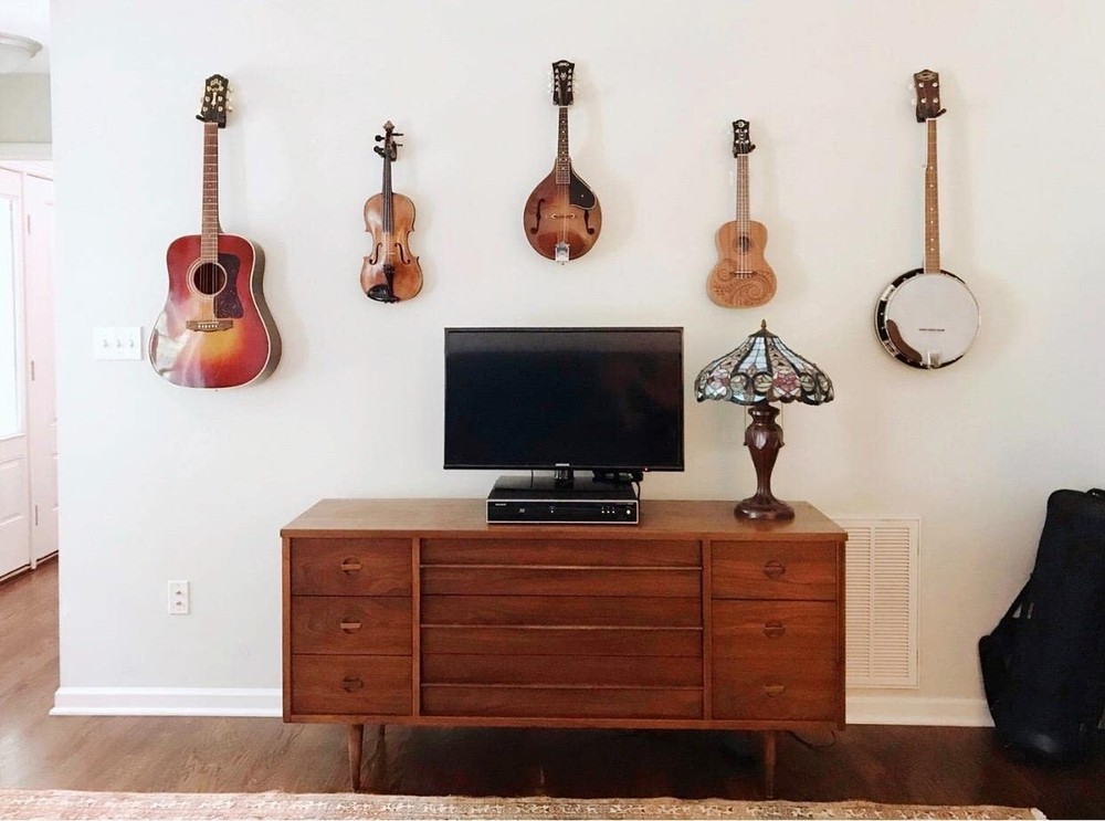 4-PACK Guitar Hangers Stands Hooks Holders Wall Mount