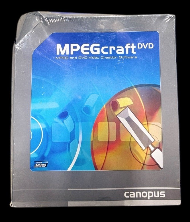 Canopus  Software, Mpeg CraftDVD - New Vintage Software - Shrink Wrapped