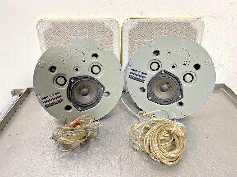 Bose 102 FB Flush Mount Ceiling Commercial Speaker (PAIR)/works