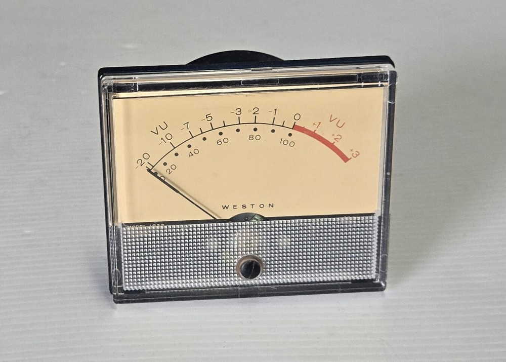 Vintage Weston 1932 Console VU Meter