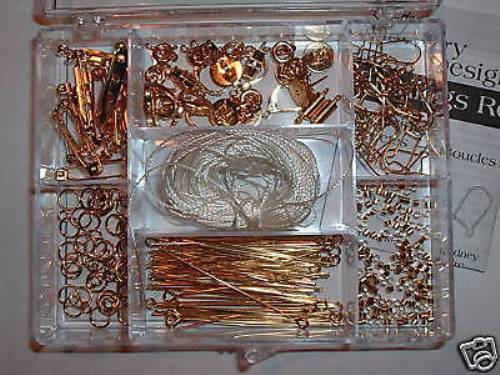 AL954 FINDINGS STARTER KIT/SET-Gold Plated-NIB