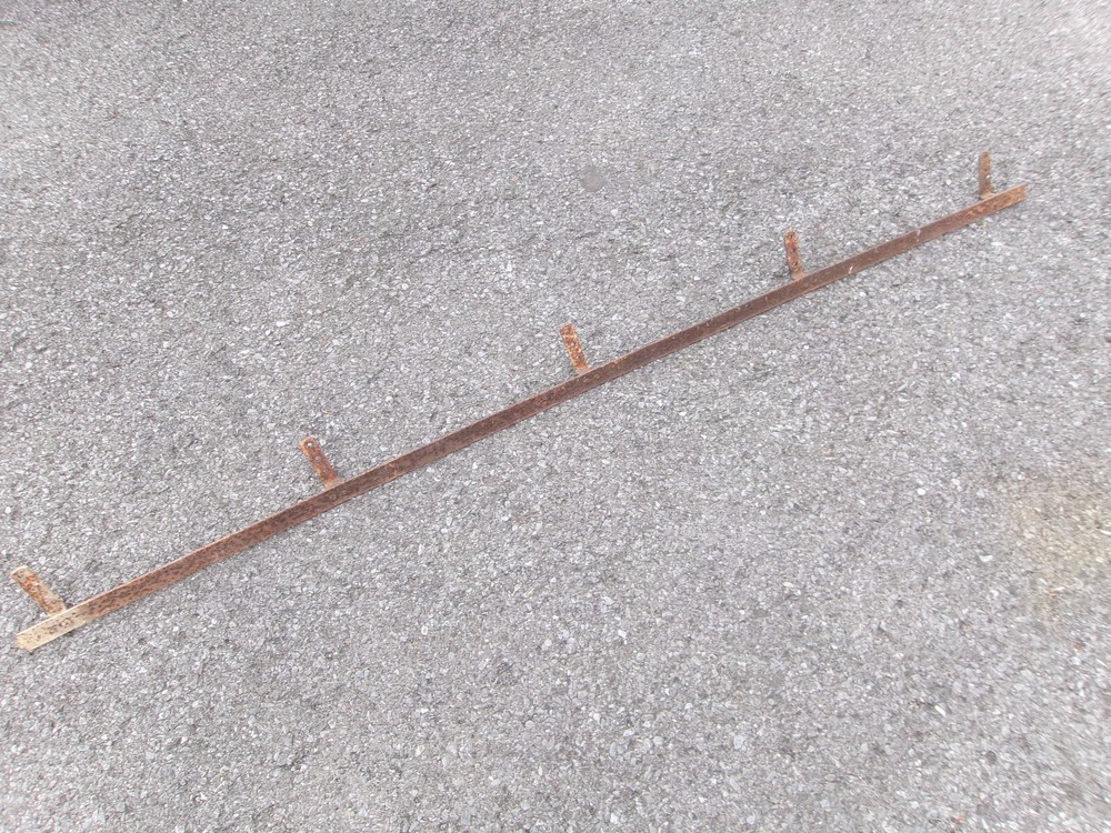 Barn Door Roller Flat Bar Track for Barn Door Rollers 1 Section 6 ft