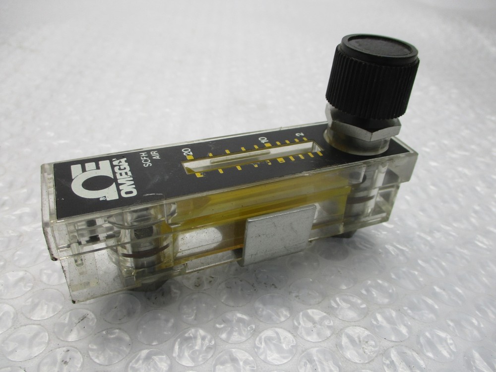 OMEGA SCFH AIR FLOWMETER NSNP
