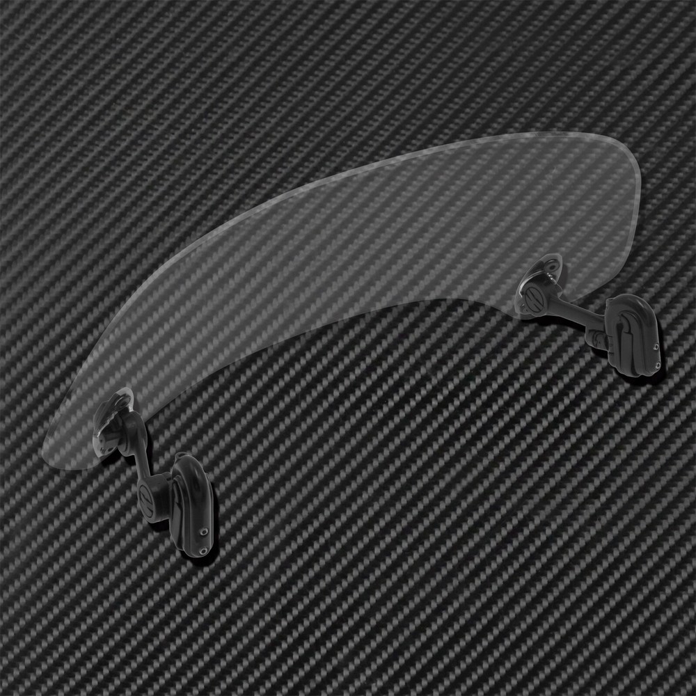 Motorcycle Clip On Adjustable Windshield Spoiler Windscreen Extension Deflector