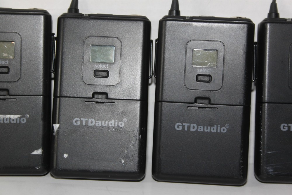 Lot of 7 GTD Audio Transmitter Untested
