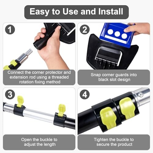 Extension Handle for Edge Protector Adjustable Extension Handle Cargo 1 Pack