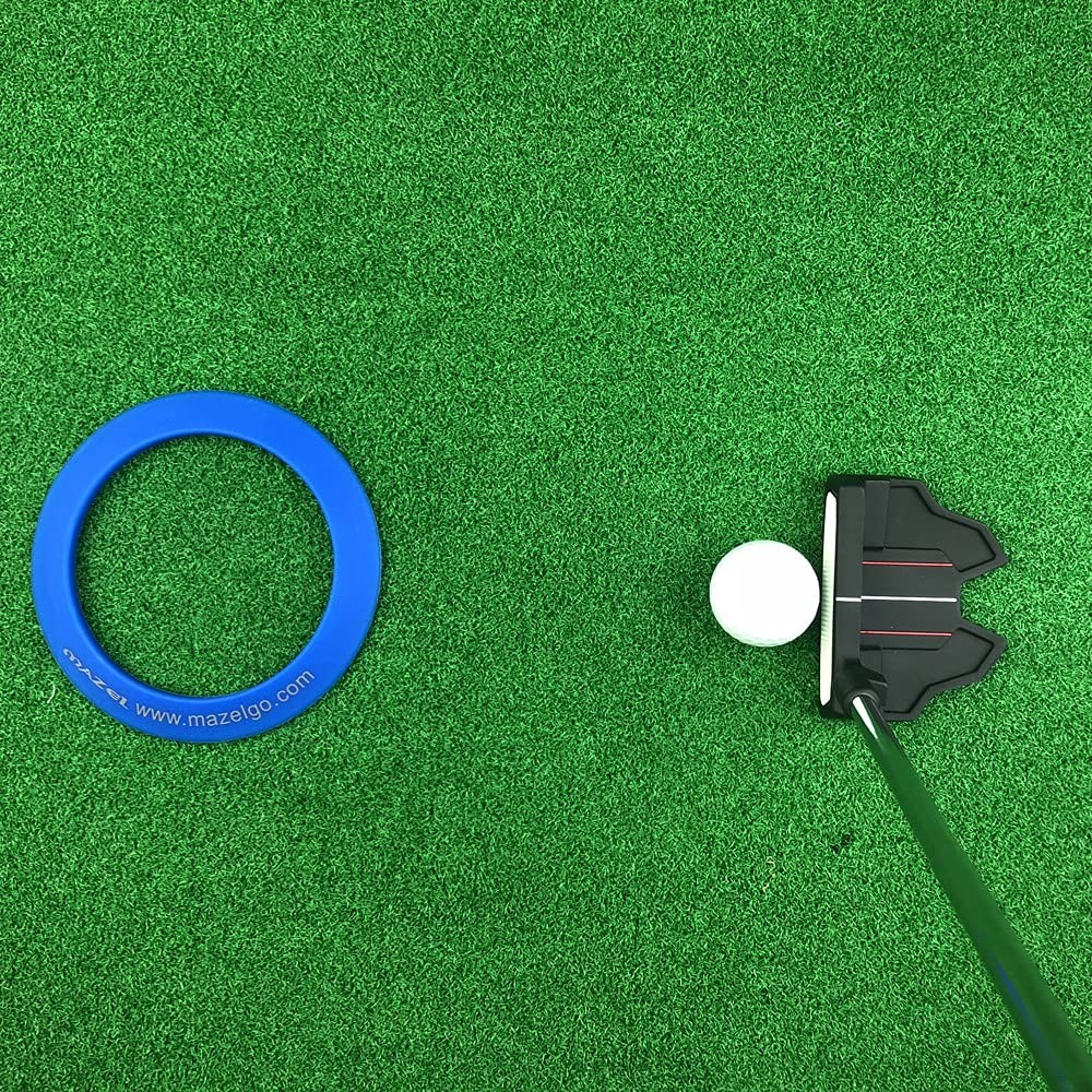MAZEL Putting Cup/Ring - All-Direction 0.4833314 x feet, Blue Ring