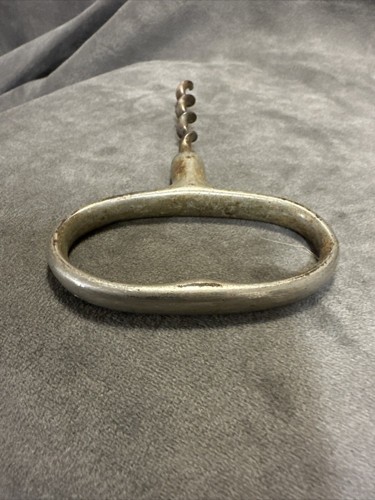 VINTAGE Metal Pull Style Corkscrew