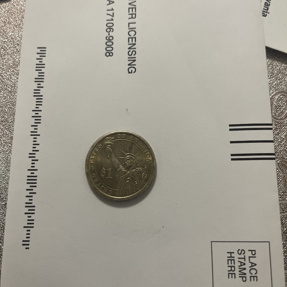 moneda de un dollar 1817 A 1825