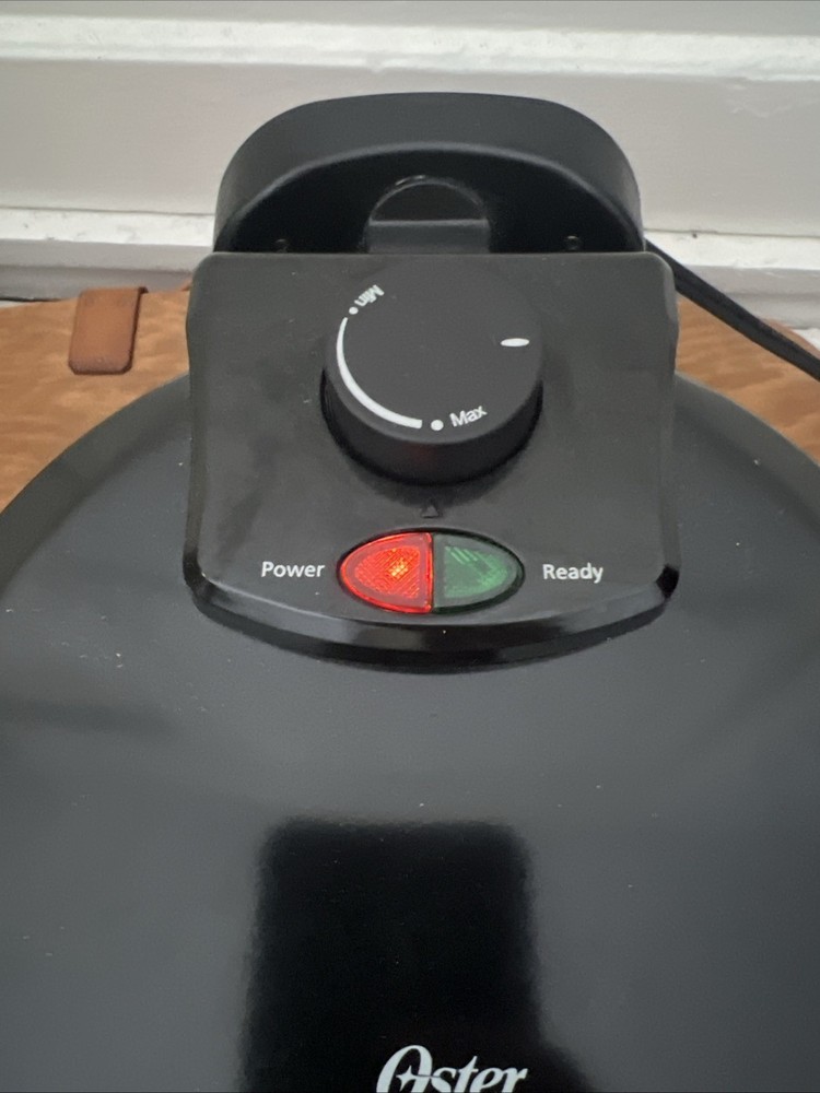 Oster DiamondForce Nonstick Flip Waffle Maker - White