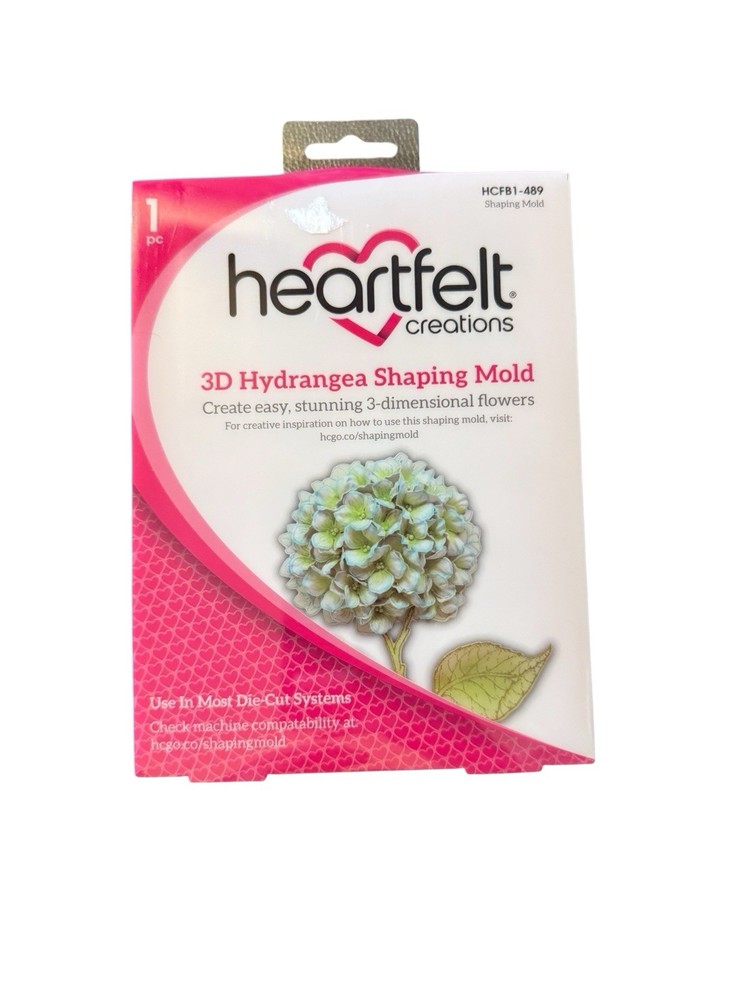 Heartfelt Creations 3D Hydrangea shaping mold