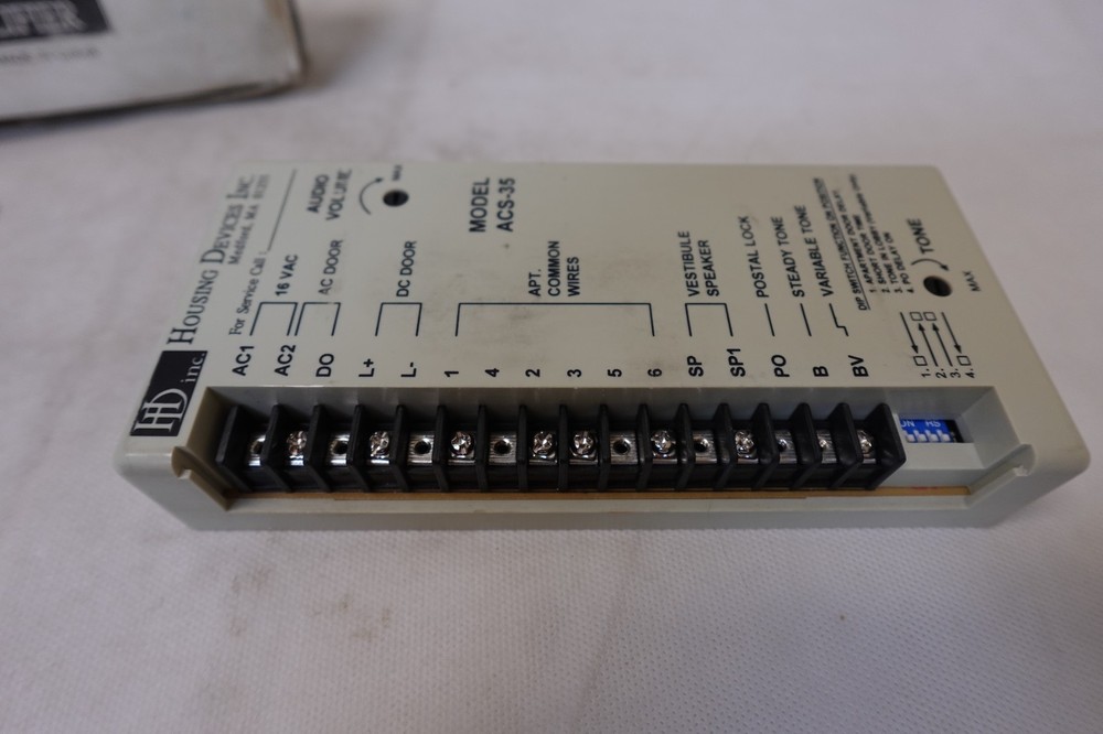 HD Housing Devices Inc - Intercom Amplifier ACS-35 NOS