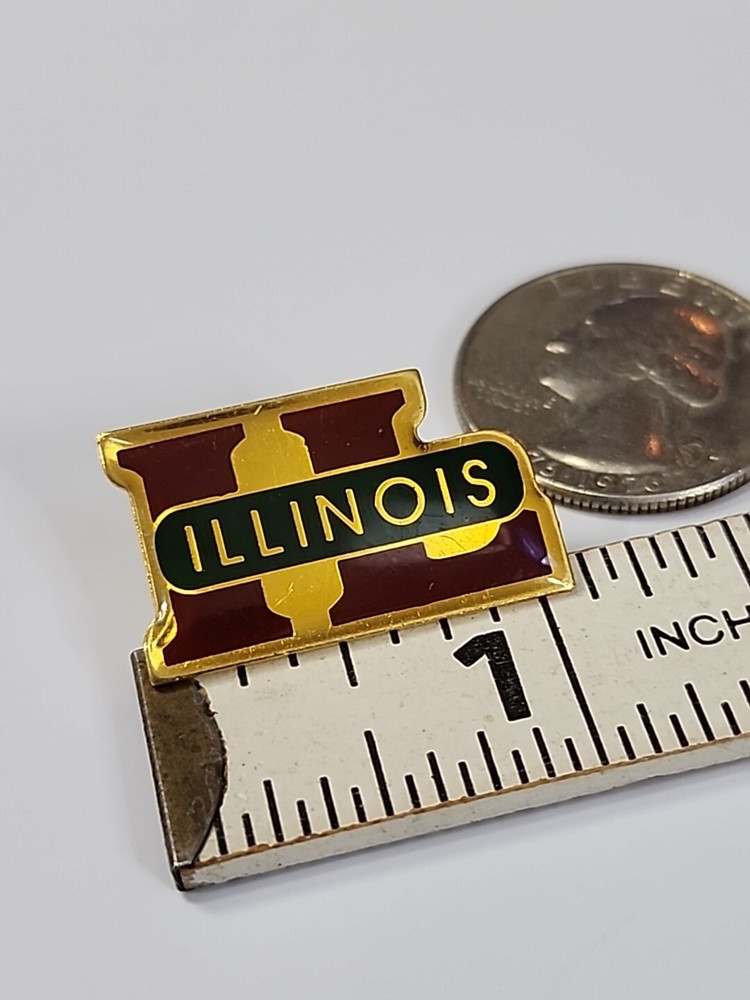 Illinois Souvenir Lapel Pin