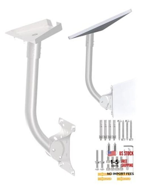 Precision Starlink Gen3 Antenna Mount – Multi-Angle Adjustable, Robust White