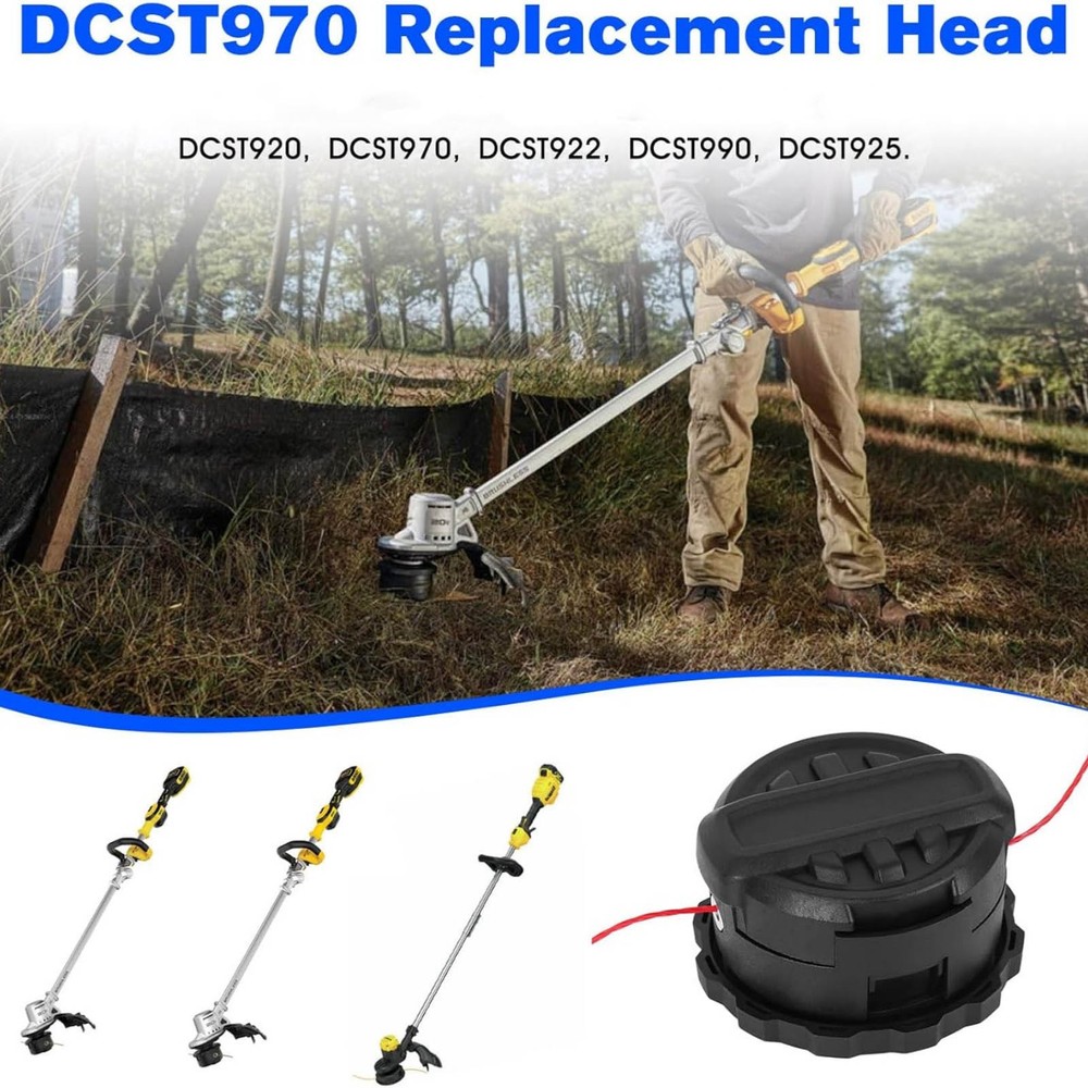 Replacement Trimmer Head For Dewalt DCST920 DCST922 DCST925 DCST970 DCST990