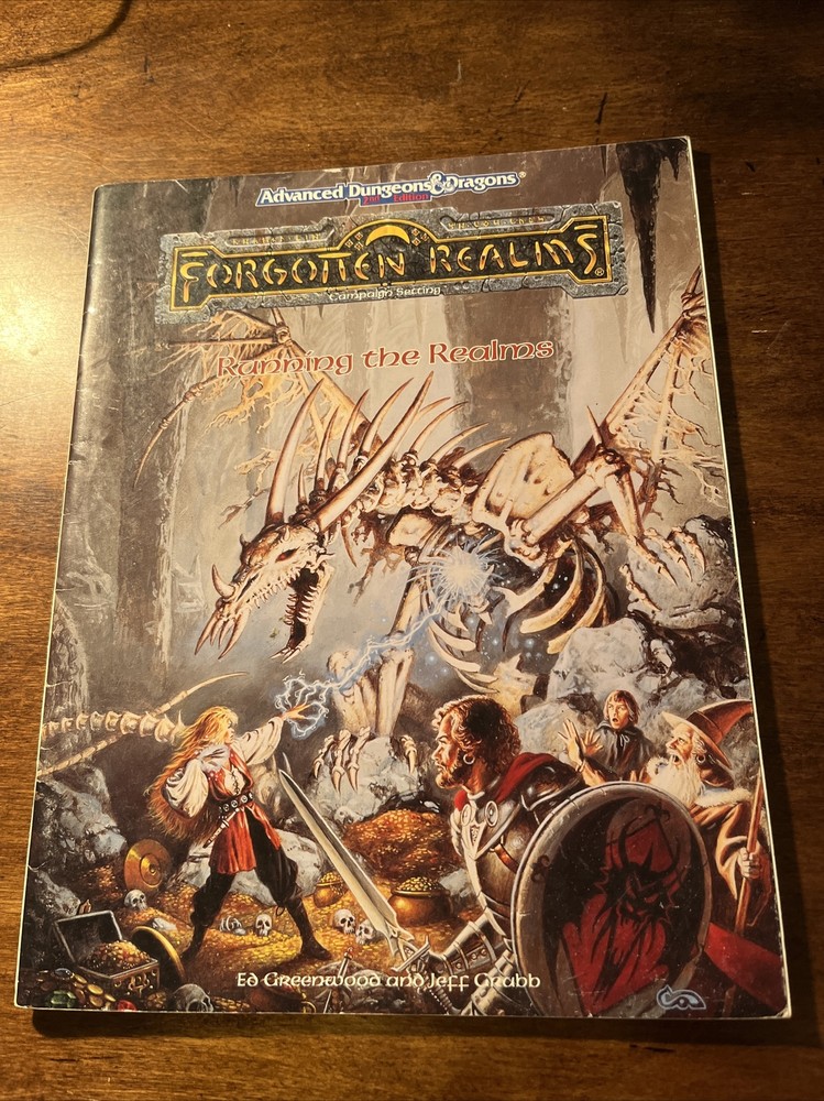 AD&D Forgotten Realms Running the Realms Advanced Dungeons & Dragons TSR