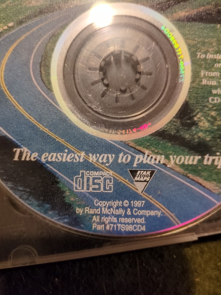 1999 Tripmaker Deluxe CD-ROM Computer Software