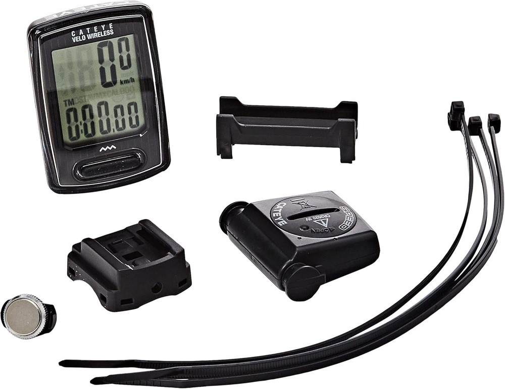 CatEye Velo Wireless + Bike Computer - Black