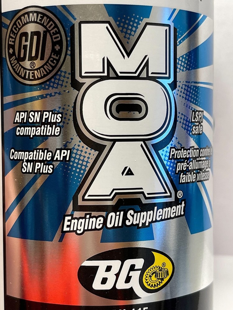 BG Advanced Formula MOA Synthetic Oil Additive For Engine Protection