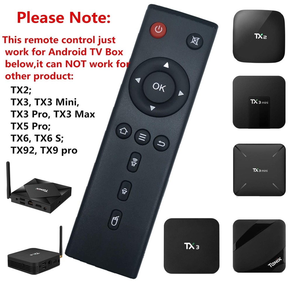 Original Replacement Remote Control for Android TV Box TX2, TX3, TX3 Mini, TX...