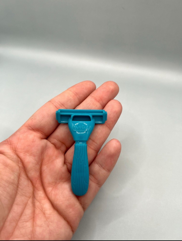 Playdoh Blue Plastic Shaving Razor Toy for Kids Replacement Accessory