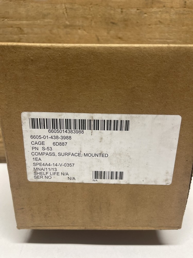 Ritchie S-53 Explorer Surface Mount Marine Compass Black