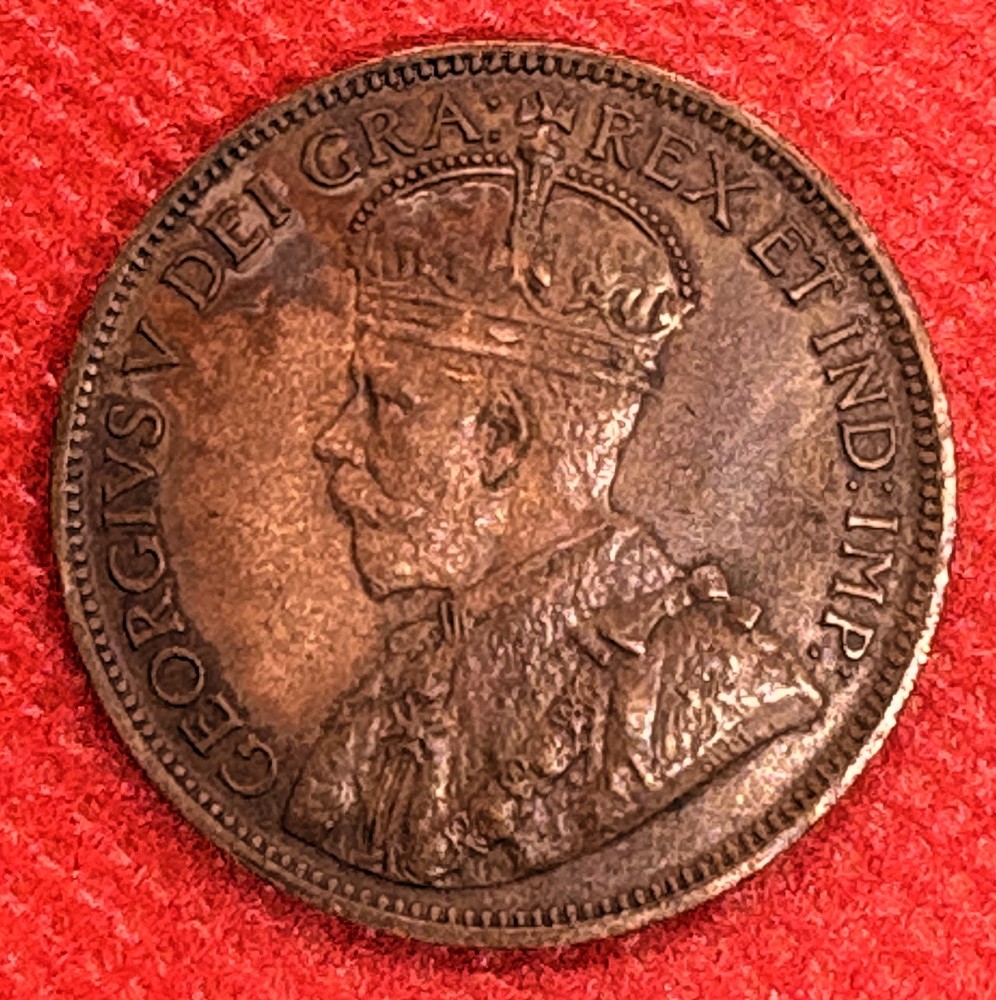 1917 CANADIAN LARGE CENT