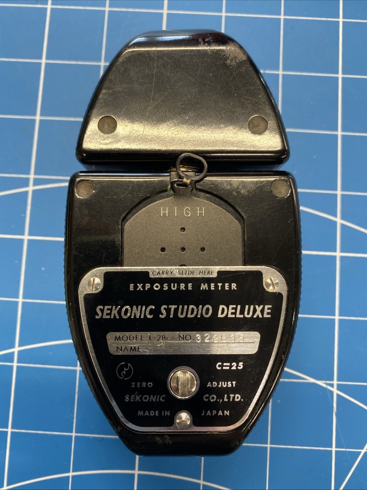 Sekonic Studio Deluxe L-28 C2 Handheld Exposure Light Meter