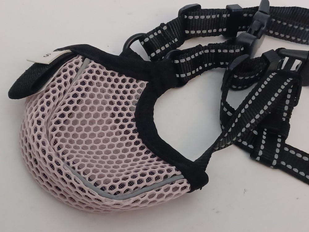 Bonthee Dog Muzzle, Mesh Soft Muzzle for Small Sized Dogs, Breathable (LARGE)