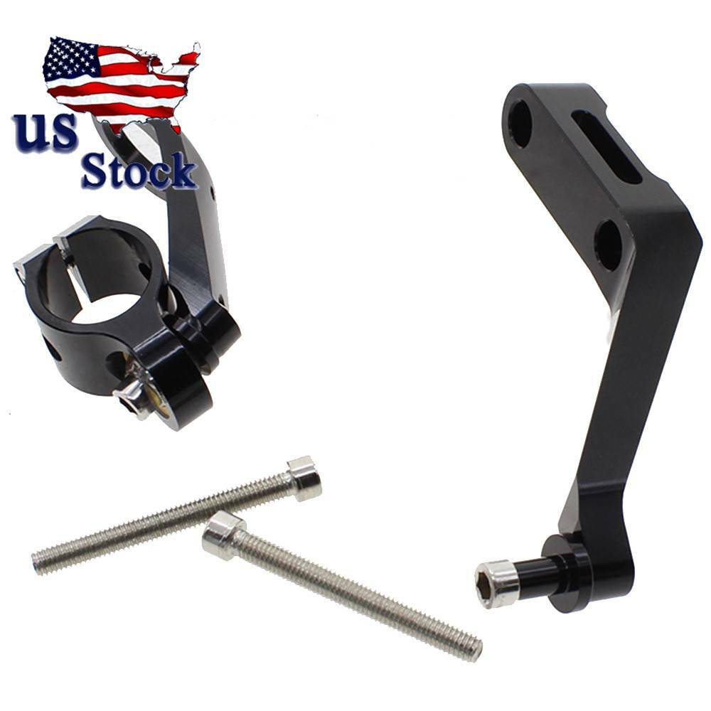 US CNC For Honda CBR954RR 2002-2003 Steering Damper Stabilizer Bracket Mount Kit