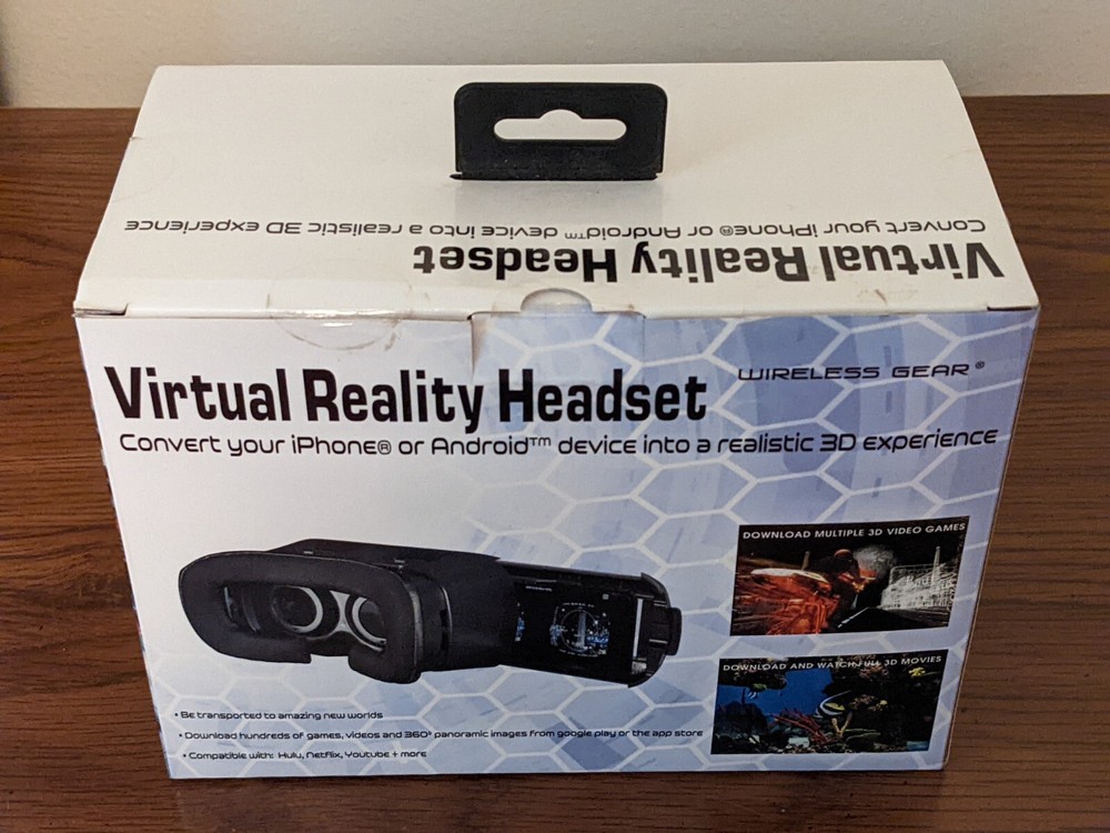 Virtual Reality Headset For iPhone Or Android NEW