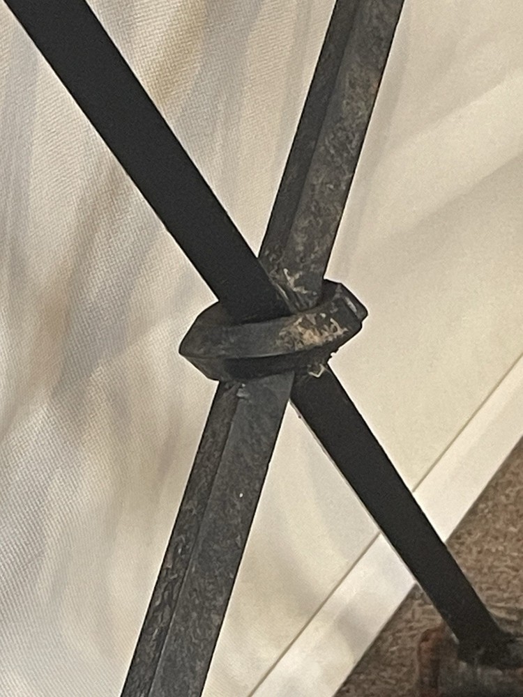 1970s Cleo Baldon Mid-Century Modern Campaign Stool
